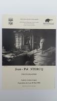 Affiche pour <strong><em>l'exposition Jean-Pol Stercq : Photographie à la Galerie Arturo lopez,</em></strong> (Neuilly-sur-Seine), du 4 au 30 mai 1992.